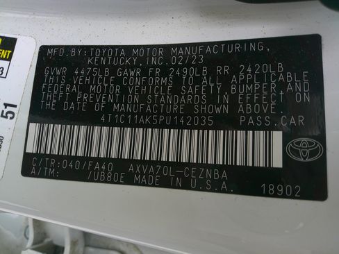 Used 2023 Toyota Camry LE image 37