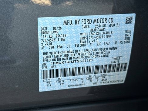 New 2026 Ford Explorer ST-Line w/ ST-Line Street Pack RWD image 29