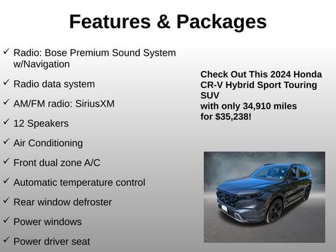 Used 2024 Honda CR-V Sport Touring image 8