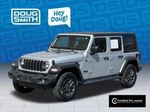 Certified 2024 Jeep Wrangler Unlimited Sport AWD/4WD image 2