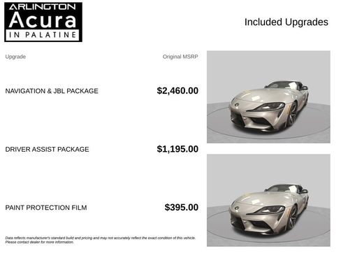 Used 2020 Toyota Supra w/ Navigation & JBL Package RWD image 4