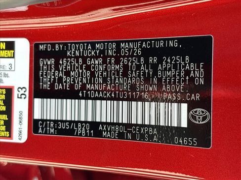 New 2026 Toyota Camry XSE w/ Premium Plus Package FWD image 20