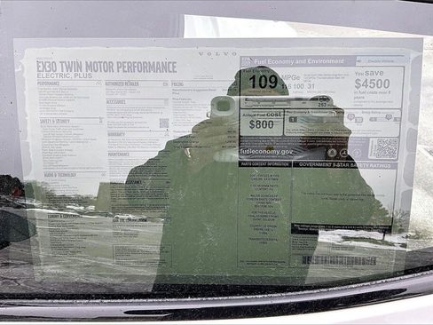 New 2026 Volvo EX30 Plus w/ Climate Package AWD/4WD image 14