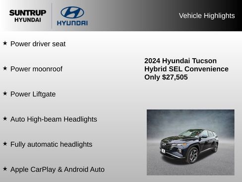 Used 2024 Hyundai Tucson SEL AWD/4WD image 16