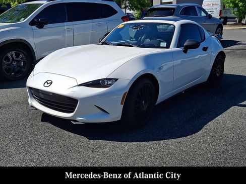 Used 2022 MAZDA MX-5 Miata RF Grand Touring w/ Weather Package RWD image 2