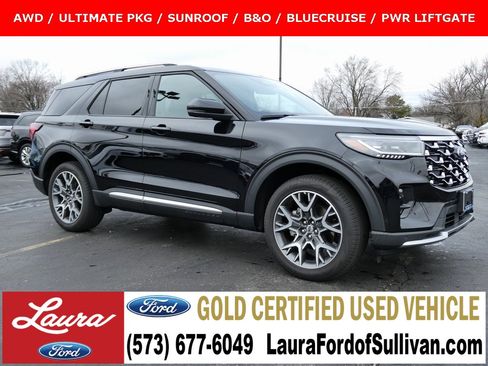 Used 2025 Ford Explorer Platinum w/ Ultimate Package image 1