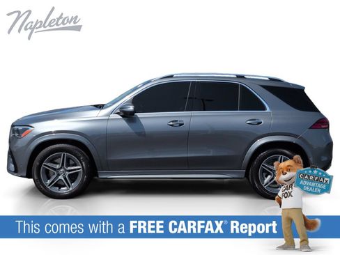 Used 2025 Mercedes-Benz GLE 350 4MATIC w/ AMG Line Exterior image 2