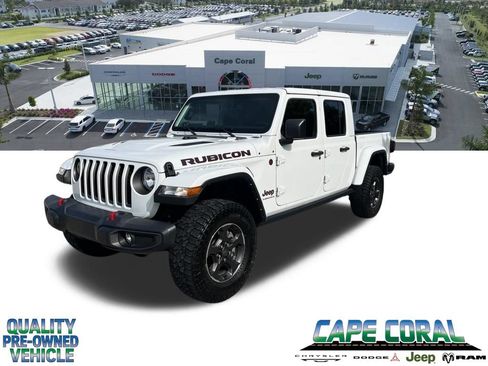 Used 2023 Jeep Gladiator Rubicon w/ Cold Weather Group AWD/4WD image 1