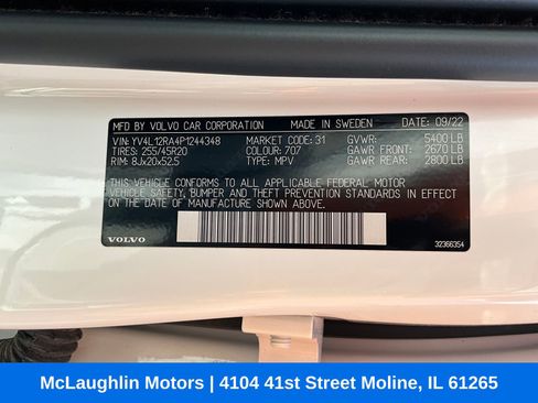 Used 2023 Volvo XC60 B5 Ultimate w/ Climate Package image 19