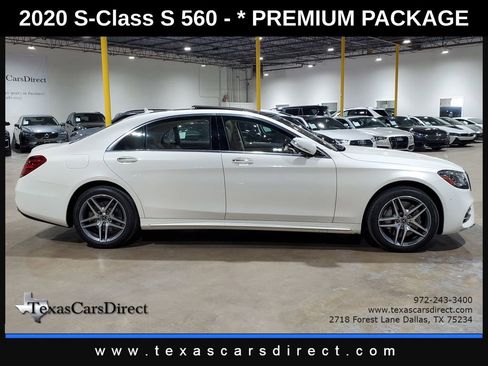 Used 2020 Mercedes-Benz S 560 4MATIC Sedan image 5