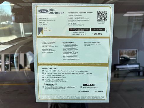 Certified 2025 Ford Bronco Badlands image 5