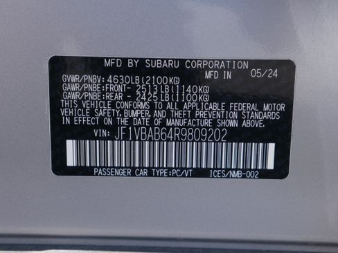 Used 2024 Subaru WRX AWD/4WD image 31