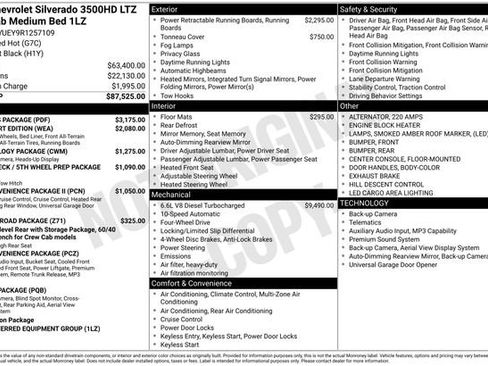Used 2024 Chevrolet Silverado 3500 LTZ w/ LTZ Plus Package AWD/4WD image 28