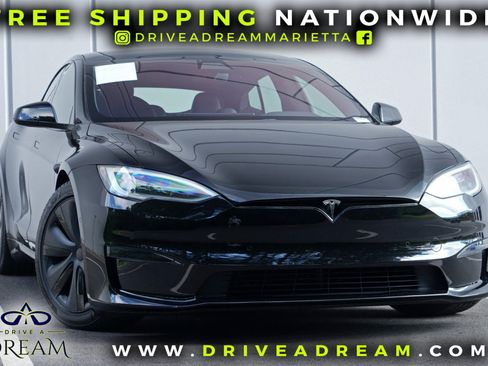 Used 2021 Tesla Model S Long Range AWD/4WD image 2