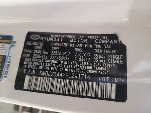 Used 2017 Hyundai Tucson SE image 33