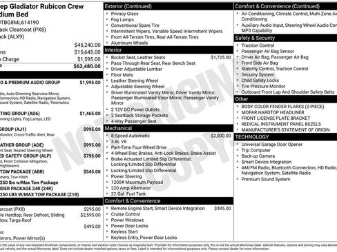 Used 2021 Jeep Gladiator Rubicon image 11