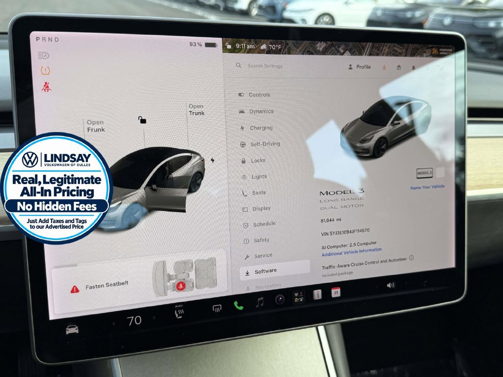 Used 2018 Tesla Model 3 Long Range AWD/4WD image 18