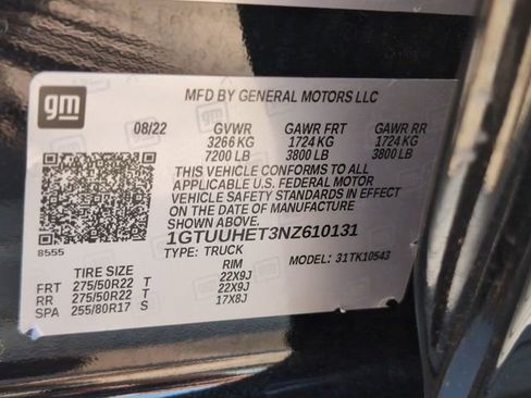 Certified 2022 GMC Sierra 1500 Denali Ultimate AWD/4WD image 34