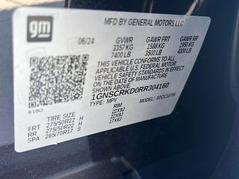 Used 2024 Chevrolet Tahoe RST w/ Luxury Package image 47