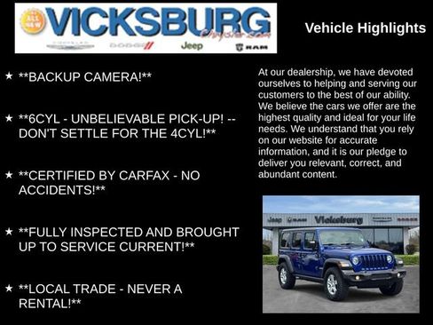 Used 2018 Jeep Wrangler Unlimited Sport S AWD/4WD image 7