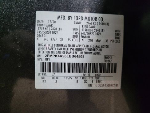Used 2020 Ford Edge Titanium AWD/4WD image 33