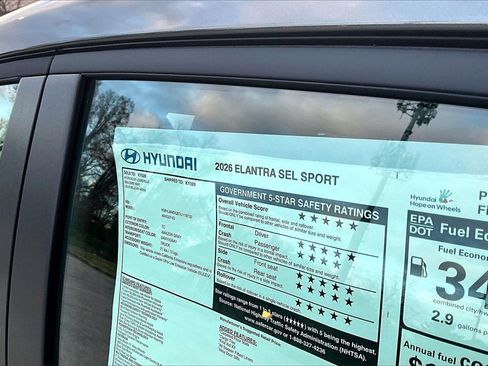 New 2026 Hyundai Elantra Sport image 12