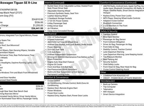 Used 2023 Volkswagen Tiguan SE R-Line image 38