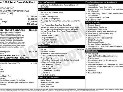Used 2023 RAM 1500 Rebel w/ Rebel Level 1 Equipment Group image 24