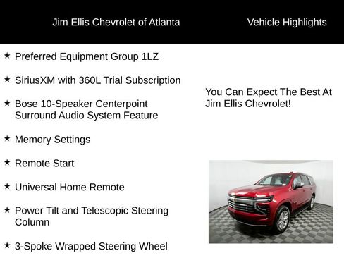 Used 2025 Chevrolet Tahoe Premier image 5