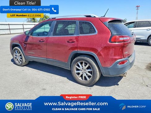 Used 2014 Jeep Cherokee Limited w/ Luxury Group AWD/4WD image 3