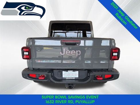 Used 2021 Jeep Gladiator Rubicon w/ Uconnect 4C Nav & Sound Group image 5