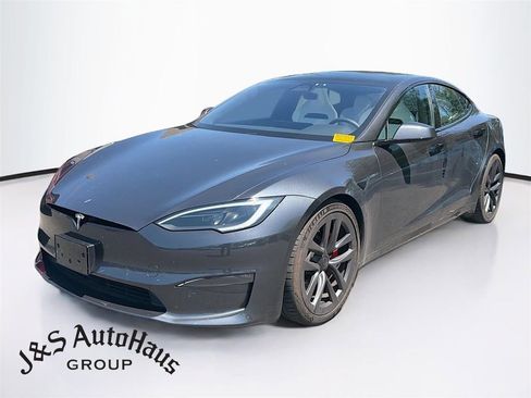 Used 2025 Tesla Model S Plaid AWD/4WD image 1