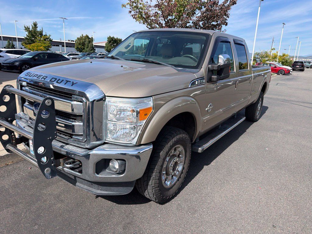Used 2014 Ford F350 Lariat w/ Lariat Ultimate Package AWD/4WD image 2