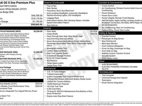 Certified 2023 Audi Q5 2.0T Premium Plus w/ Premium Plus Package image 3