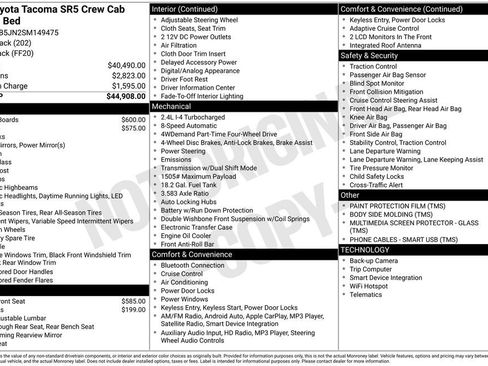 Used 2025 Toyota Tacoma SR5 image 26