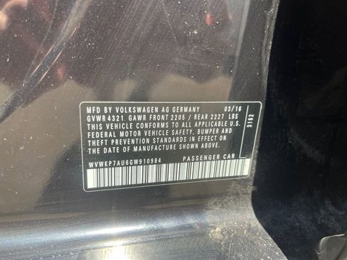 Used 2016 Volkswagen e-Golf SE w/ DC Fast Charging Package FWD image 34