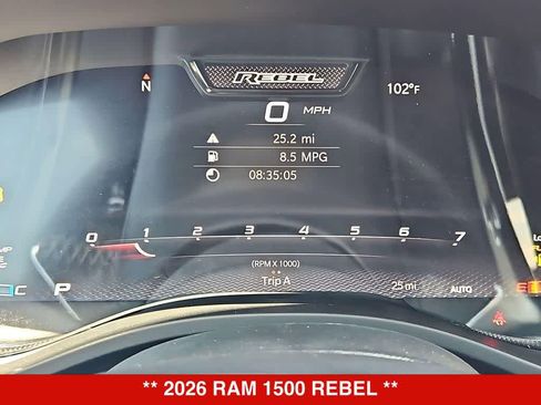 New 2026 RAM 1500 Rebel w/ G/T Package AWD/4WD image 36