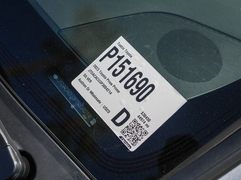 Certified 2023 Toyota Prius Prime FWD image 28