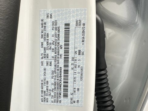 New 2025 Ford Escape ST-Line w/ Equipment Group 301A image 26