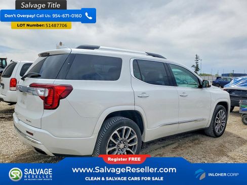 Used 2021 GMC Acadia Denali w/ Denali Ultimate Package AWD/4WD image 4