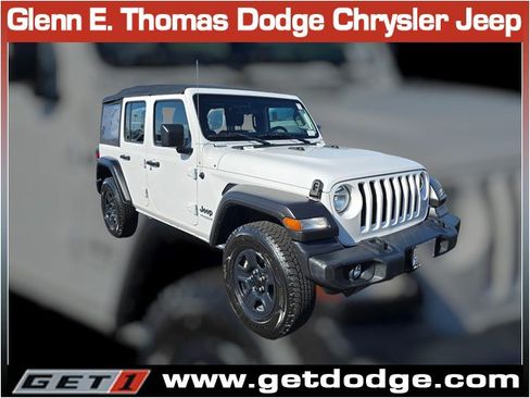 Certified 2022 Jeep Wrangler Unlimited Sport AWD/4WD image 1