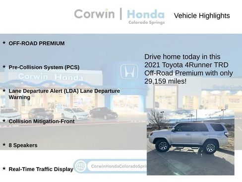 Used 2021 Toyota 4Runner TRD Off-Road Premium image 6