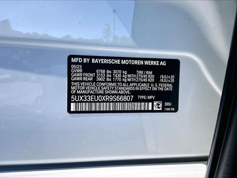 Certified 2024 BMW X5 M60i AWD/4WD image 34