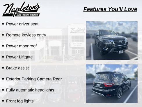 Used 2021 Nissan Armada Platinum w/ Captain's Chairs Package AWD/4WD image 7