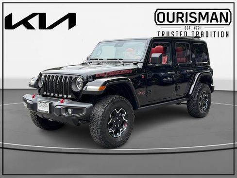 Used 2023 Jeep Wrangler Unlimited Rubicon w/ LED Lighting Group AWD/4WD image 2