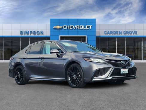 Used 2021 Toyota Camry XSE FWD image 1