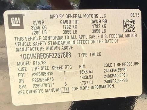 Used 2015 Chevrolet Silverado 1500 LT w/ All Star Edition AWD/4WD image 32