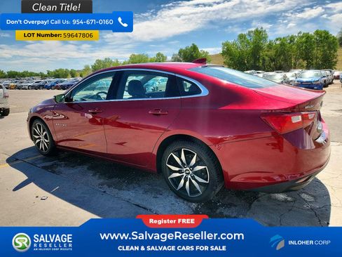 Used 2017 Chevrolet Malibu LT w/ Leather Package FWD image 3