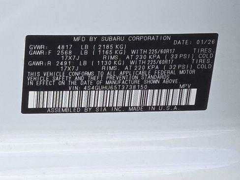 New 2026 Subaru Crosstrek 2.5i Wilderness image 15