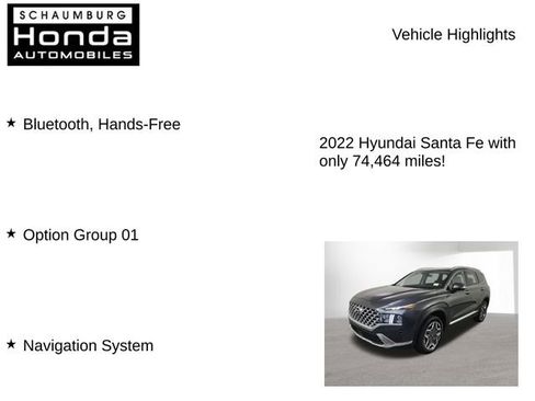 Used 2022 Hyundai Santa Fe Limited image 7
